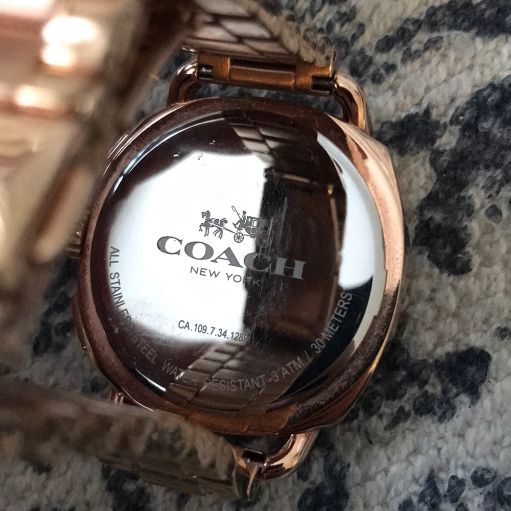 Rose Gold Coach Watch - Picture 3 of 5